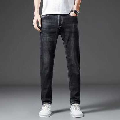 Simple Stretch Jeans: Men's Casual Pants