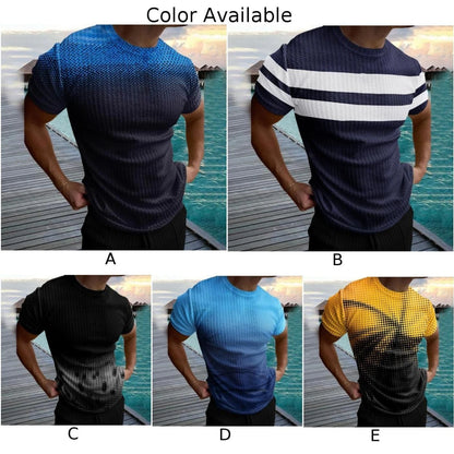 Breathable Crew Neck T-Shirts: Men's Active Wear